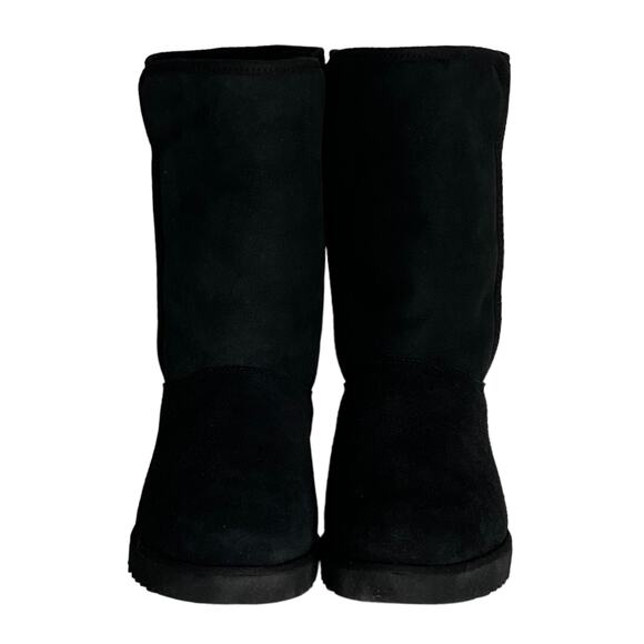 UGG Black Heeled Boots - Picture 4 of 9